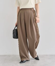 Green Parks ・ｓｗｉｎｇ　ｂｙ　サイドフリルワイドパンツ