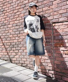 WEGO 【ユニセックス着用ITEM/MLサイズ展開】ヴィンテージライクラグラングラフィックT（SS）