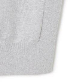 uncrave スウェットライクニット ヘンリーネックトップス