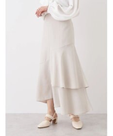 earth music&ecology アシンメトリーイレヘムスカート