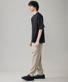 UNFILO MENS リネンライク イージーテーパード