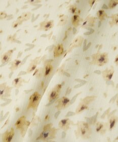 earth music&ecology チョーカー付き楊柳ラッフルブラウス