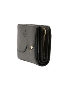 LANVIN en Bleu デクール 二つ折りLファスナー財布