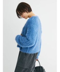 Green Parks ・Ｐｅｔｉｔ　Ｆｌｅｕｒ　シャギーニットカーディガン