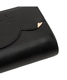 LANVIN en Bleu デクール 二つ折りLファスナー財布