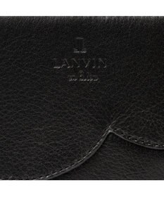 LANVIN en Bleu デクール 二つ折りLファスナー財布