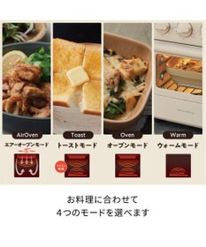 YAMATO テーブル＆キッチン 【レコルト】エアーオーブントースター  グレー  RFT-1(GY)