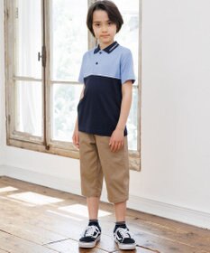 J.PRESS KIDS 【140-170cm】 ブロッキングポロシャツ