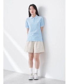 earth music&ecology ハートロゴ刺繍ポロ