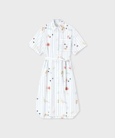 Paul Smith Mark Making プリント シャツワンピース