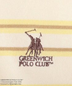 Green Parks GREENWICH POLO CLUB(TM)布帛ドッキングポロニットプルオーバー