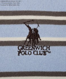 Green Parks GREENWICH POLO CLUB(TM)布帛ドッキングポロニットプルオーバー