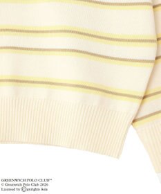 Green Parks GREENWICH POLO CLUB(TM)布帛ドッキングポロニットプルオーバー
