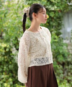 Green Parks ・ＨＡＬＦ　ＴＩＭＥ　大粒パール付きヘアシュシュ