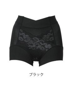 BRADELIS New York 【BRADELIS NewYork peace】綿混フィットレースショーツ ウエストからヒップ下まですっぽり包み補整するショーツ
