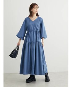 Green Parks ・ＥＬＥＮＣＡＲＥ　ＤＵＥ　ドロストティアードワンピース