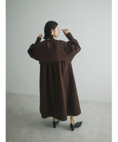 Green Parks armonia．異素材切替ワンピース