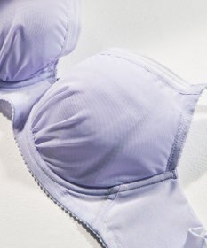 WACOAL 【小さく見せるブラ】 シンプル ブラジャー 着やせ効果 コンパクトにメイク バストの突出をおさえる 背中の段差を軽減 大きいサイズ レディース BRB452 /ワコール