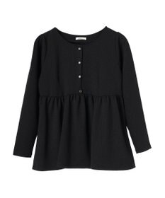 earth music&ecology ペプラムカットプルオーバー