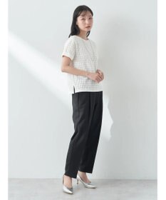 earth music&ecology ジャガードレースプルオーバー