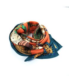 Marca 【伝統横濱スカーフ】演奏会  大判 シルクツイル スカーフ