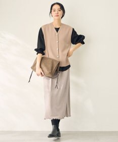 ANY メタルボタンニットベスト