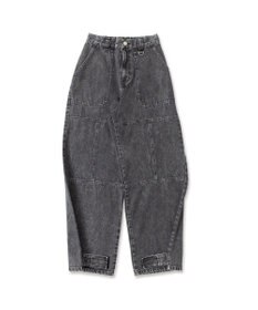 WEGO デニムベイカーステッチパンツ