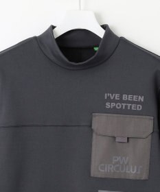 PW CIRCULUS 【MEN】ポケット 長袖 モックネック シャツ