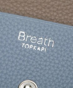 TOPKAPI 【Breath TOPKAPI】DUAL デュアル シュリンクレザー バイカラー フラグメントケース　薄型 / 軽量