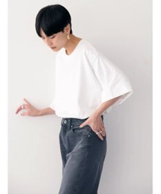 AMERICAN HOLIC 接触冷感ＳＺ５分袖カットプルオーバー