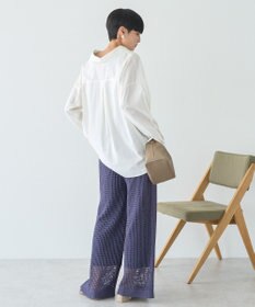 AMERICAN HOLIC 抜け衿スキッパーシャツ