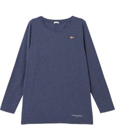 tsumori chisato SLEEP ツモリチサト トップス 長袖 ボートネック ルームウェア 綿混(本体) ストレッチ素材 薄手 tsumori chisato SLEEP UTX555 /ワコール