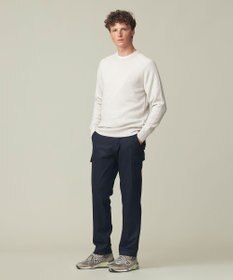 J.PRESS MEN カシミア サドルショルダー クルーネック ニット