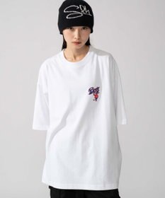 WEGO 【ユニセックス着用ITEM】別注BENDAVISサークルロゴグラフィックT（SS）