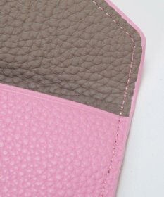 TOPKAPI 【Breath TOPKAPI】DUAL デュアル シュリンクレザー バイカラー フラグメントケース　薄型 / 軽量