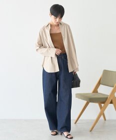 AMERICAN HOLIC 抜け衿スキッパーシャツ