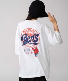 WEGO 【ユニセックス着用ITEM】別注BENDAVISサークルロゴグラフィックT（SS）