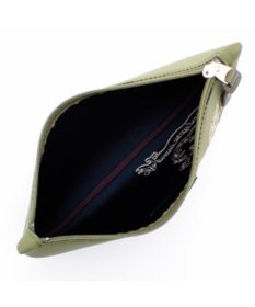 A.D.M.J. 【魔法の様に軽い】マジックライト/イタリアンファブリックステッチ刺しゅうフラットポーチ2セット(S・M)