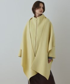 GRACE CONTINENTAL ストール付リバージップブルゾン