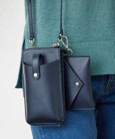 J.PRESS LADIES 【セットアイテム】 エコバッグ付き スマホ ポシェット