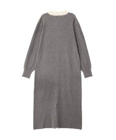 CRAFT STANDARD BOUTIQUE ポロ衿ニットワンピース