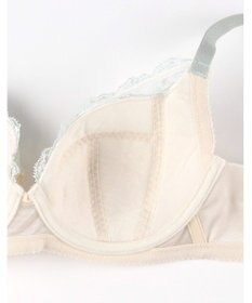 WACOAL 【小さく見せるブラ】 レーシィ ブラジャー 着やせ効果 コンパクトにメイク バストの突出をおさえる 背中の段差を軽減 大きいサイズ レディース BRB453 /ワコール