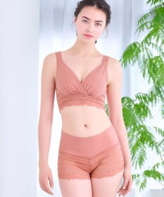 BRADELIS New York 【BRADELIS Me】 オールインワンスタイルショーツ ブラデリス 綿混ショーツ