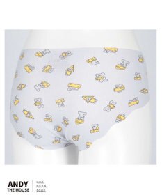 une nana cool MADE WITH ねずみのANDY【綿混】フラット仕上げショーツ