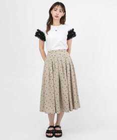 TOCCA 【洗える・接触冷感】IN MY HEART スカート