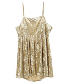 Green Parks ・ＥＬＥＮＣＡＲＥ　ＤＵＥクラッシュベロアキャミチュニック