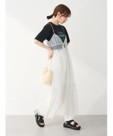 Green Parks ２ｗａｙ　レイヤードラメワンピース