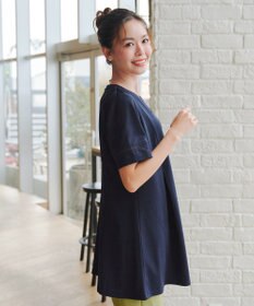 Tiaclasse L 【洗える・接触冷感・紫外線ケア・サラごこち】はしごレースチュニック