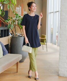 Tiaclasse L 【洗える・接触冷感・紫外線ケア・サラごこち】はしごレースチュニック