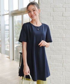 Tiaclasse L 【洗える・接触冷感・紫外線ケア・サラごこち】はしごレースチュニック